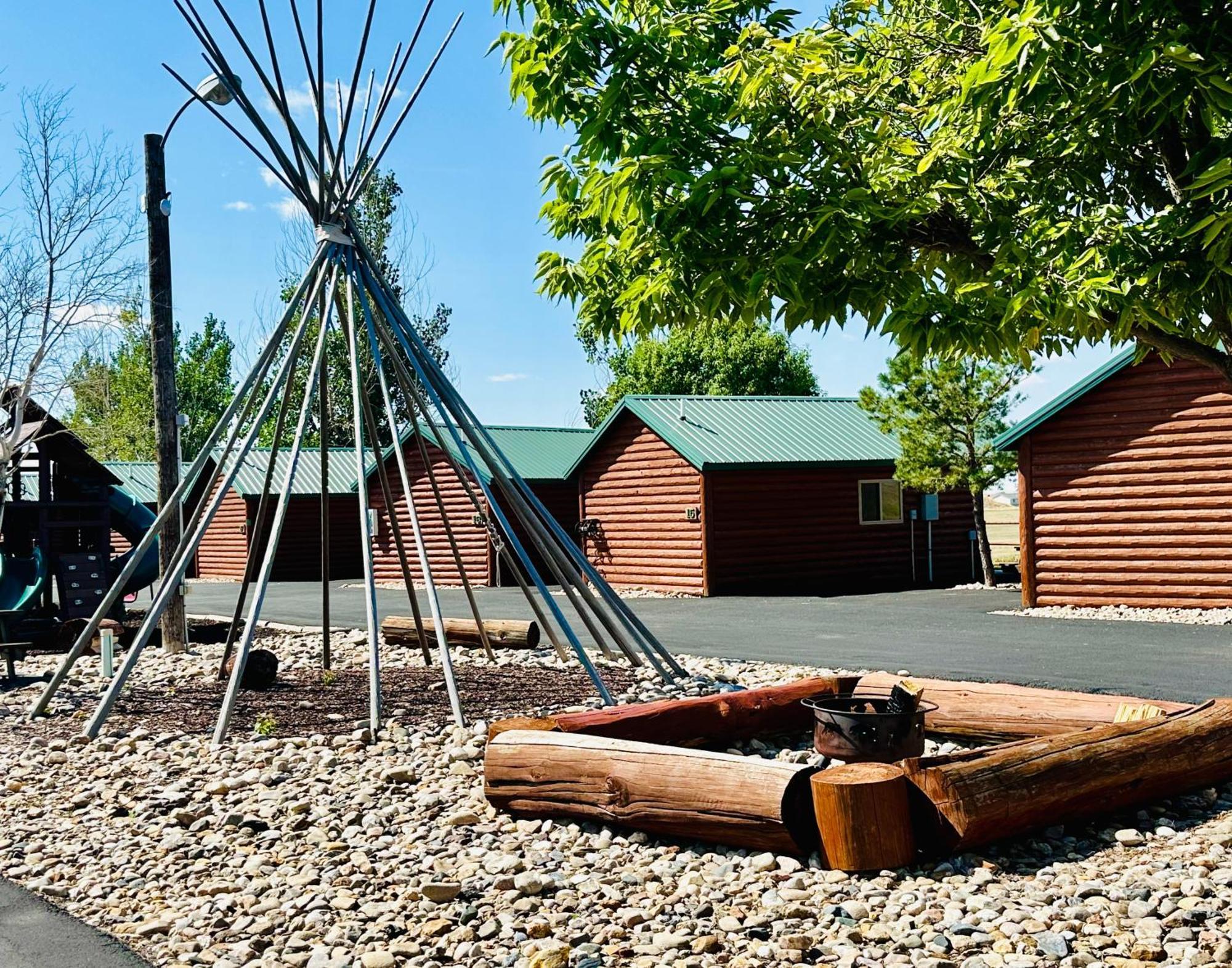 Badlands Frontier Cabins Wall Eksteriør bilde